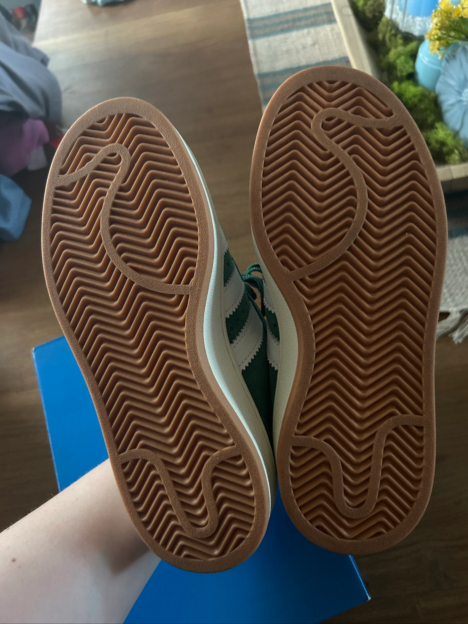 Green Adidas 00’s campus – photo 4